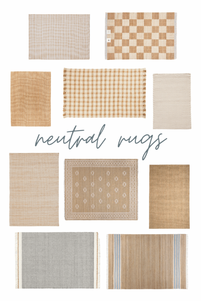 10 neutral rugs you'll love! - Tin Coast Life